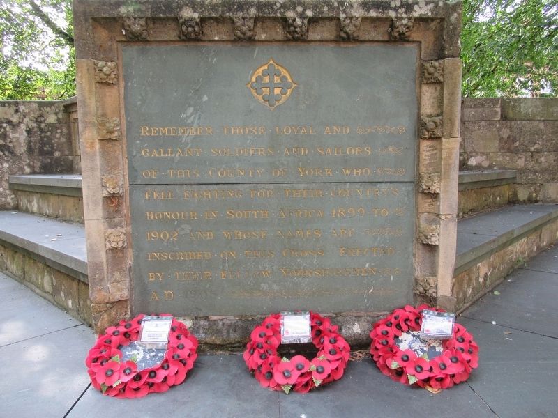 Boer War Memorial image. Click for full size.