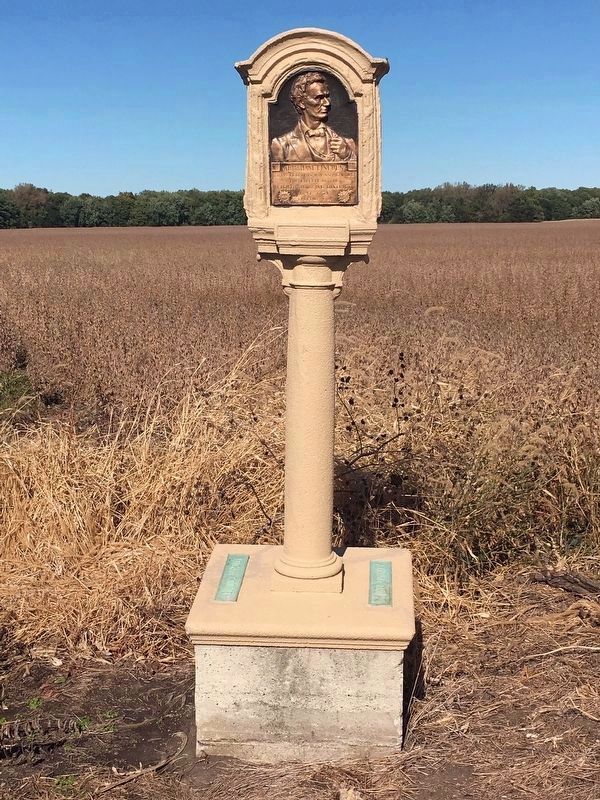 Abraham Lincoln - Eighth Judicial District Marker image. Click for full size.