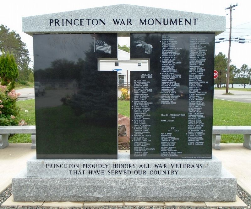 Princeton War Monument image. Click for full size.
