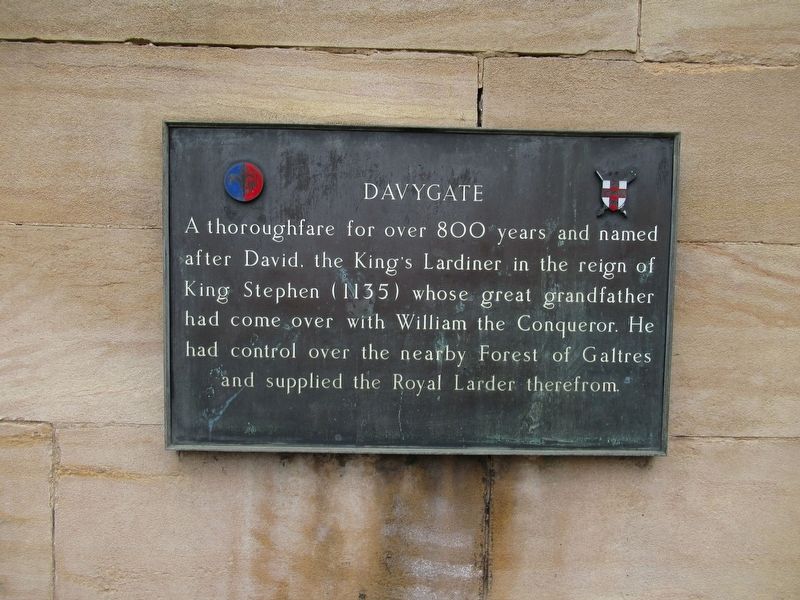 Davygate Marker image. Click for full size.