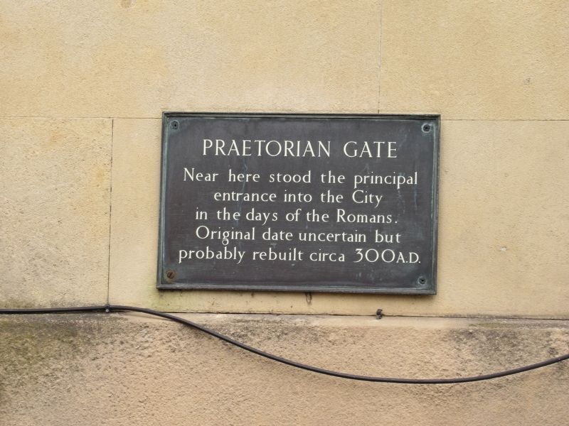 Praetorian Gate Marker image. Click for full size.