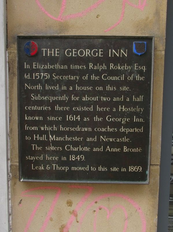 The George Inn Marker image. Click for full size.
