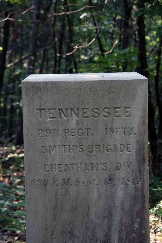 29th Tennessee Infantry Marker image. Click for full size.