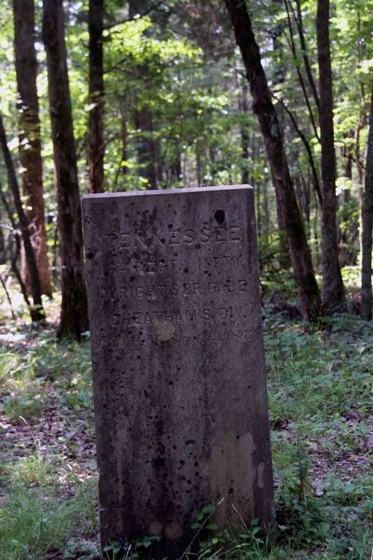 16th Tennessee Infantry Regiment Marker image. Click for full size.