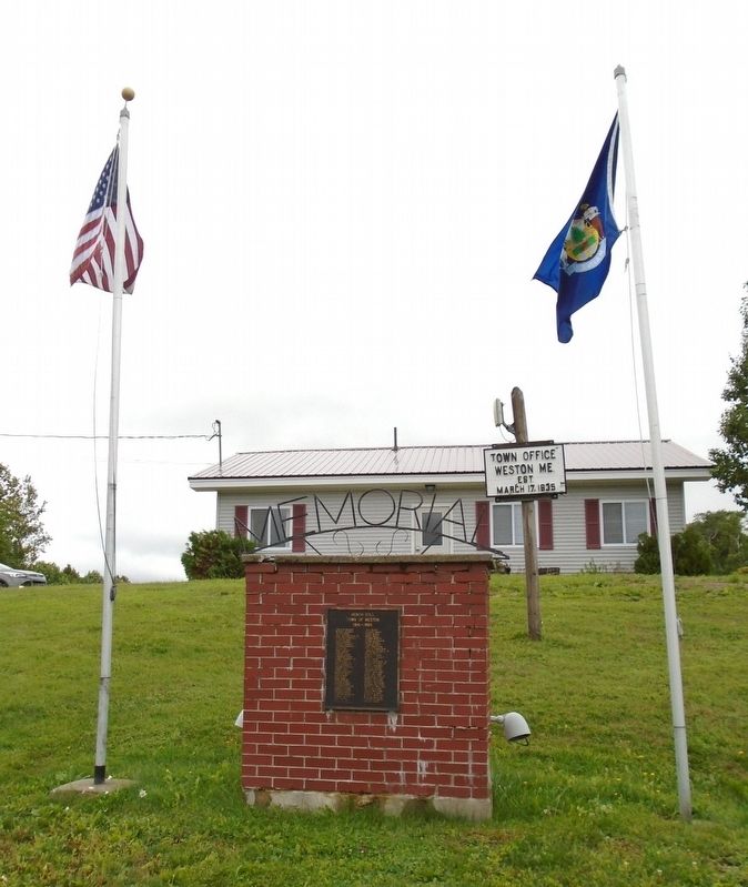 Town of Weston Honor Roll Marker. Click for full size. Town of Weston Honor Roll Marker image. Click for full size.