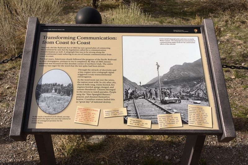 Transforming Communication: from Coast to Coast Marker image. Click for full size.