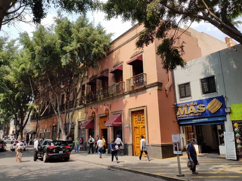 Café de Tacuba and Marker. Click for full size. Café de Tacuba and Marker image. Click for full size.