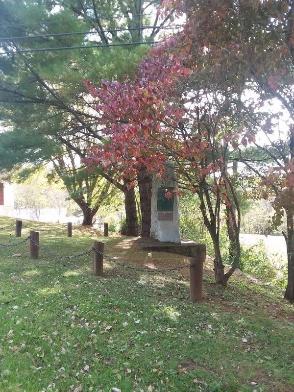 To Mark The Site of The Lead Mines Marker image. Click for full size.