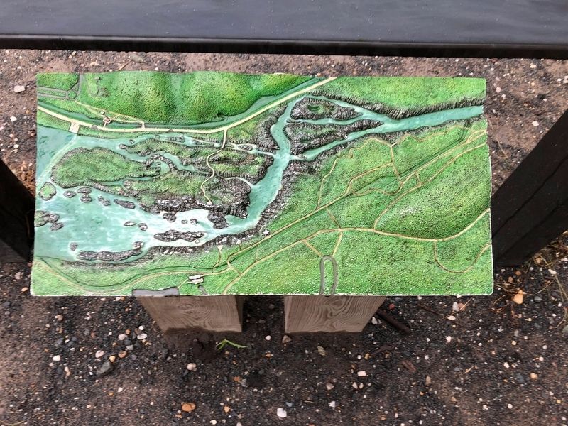 Model of the Potomac River at Great Falls image. Click for full size.