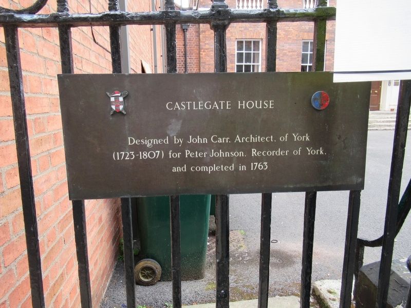 Castlegate House Marker image. Click for full size.