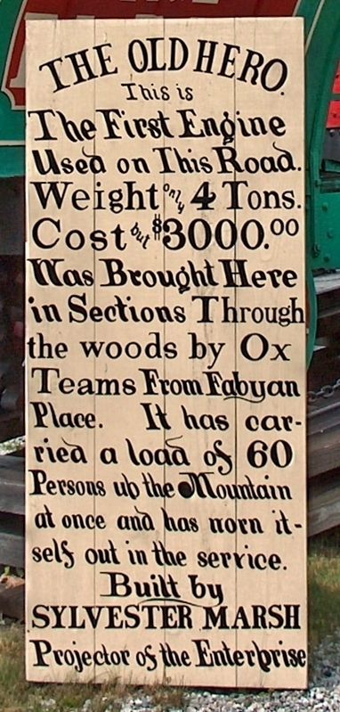 The Old Hero Marker. Click for full size. The Old Hero Marker image. Click for full size.