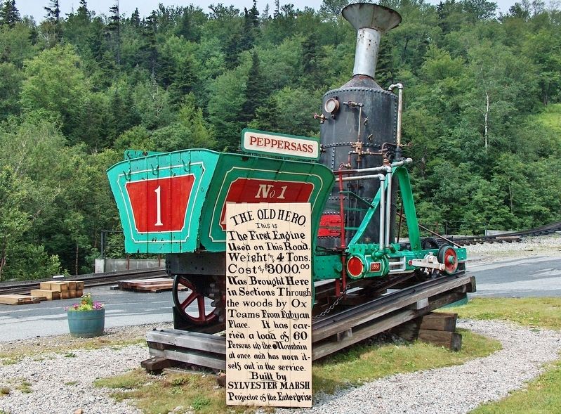 The Old Hero Marker (<i>wide view</i>). Click for full size. The Old Hero Marker (<i>wide view</i>) image. Click for full size.