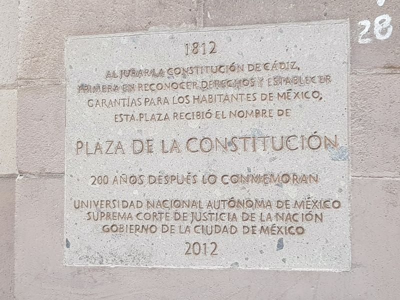 The Constitution of Cdiz Marker image. Click for full size.