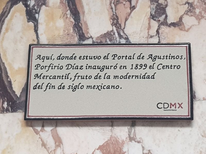 El Centro Mercantil Marker image. Click for full size.