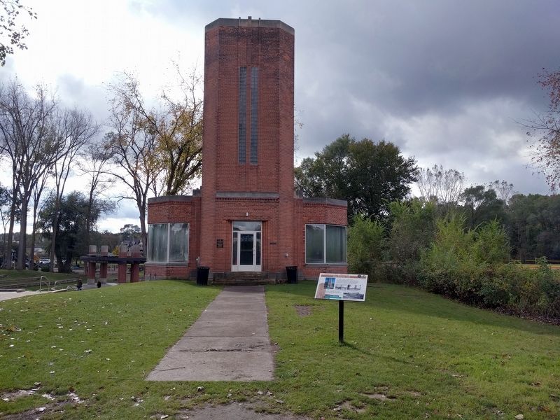A Ford Village Industry Marker and Hydroelectric Station. Click for full size. A Ford Village Industry Marker and Hydroelectric Station image. Click for full size.