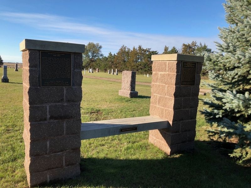 Pioneers with Unknown Grave sites in Westport Cemetery Marker image. Click for full size.