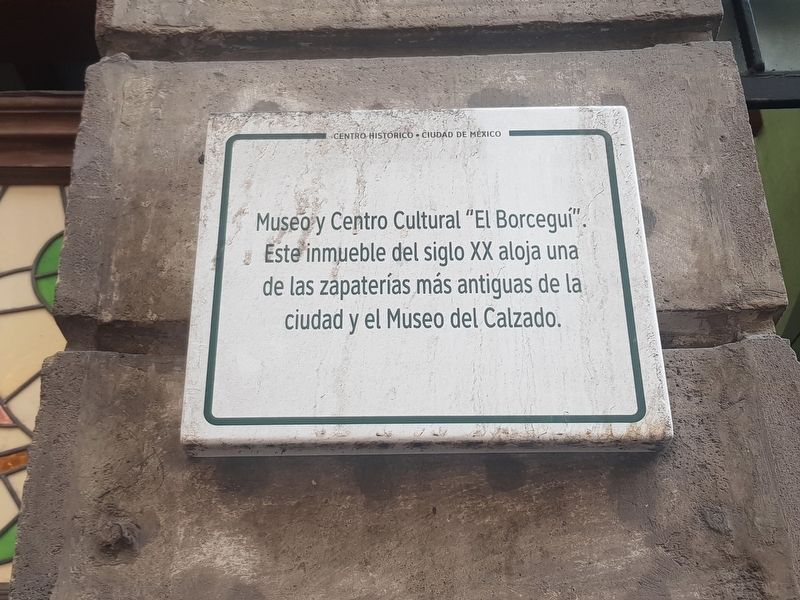 Museum and Cultural Center “El Borcegu” Marker image. Click for full size.