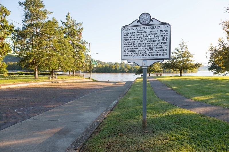 Livia S. Poffenbarger Marker image. Click for full size.