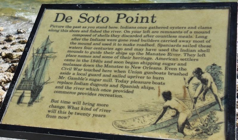 De Soto Point Marker. Click for full size. De Soto Point Marker image. Click for full size.