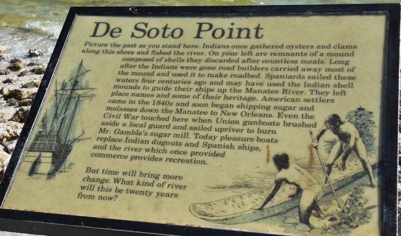 De Soto Point Marker image. Click for full size.