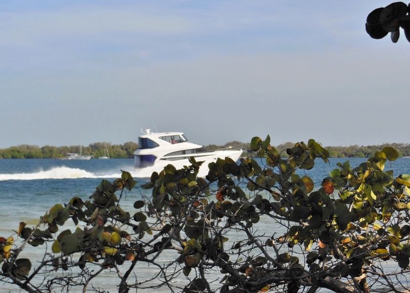 Pleasure Bost Cruising Past De Soto Point. Click for full size. Pleasure Bost Cruising Past De Soto Point image. Click for full size.