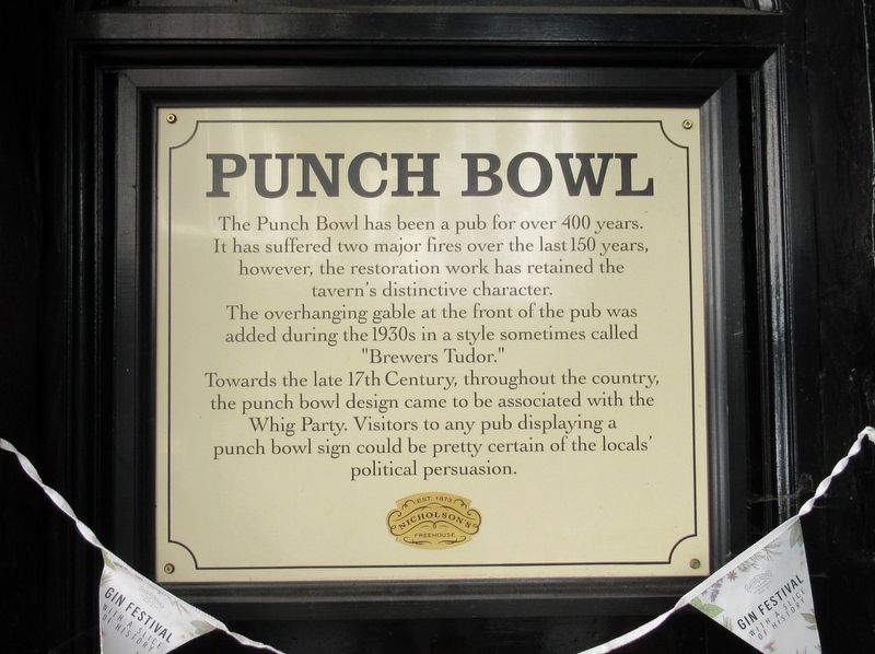 Punch Bowl Marker. Click for full size. Punch Bowl Marker image. Click for full size.