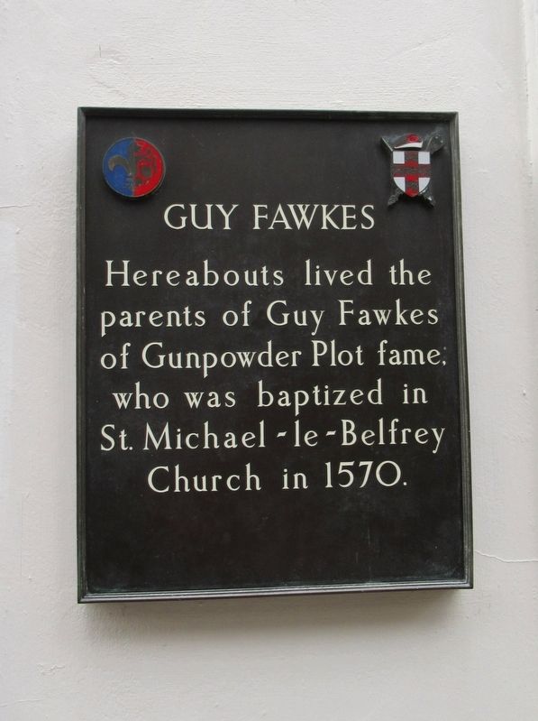 Guy Fawkes Marker. Click for full size. Guy Fawkes Marker image. Click for full size.