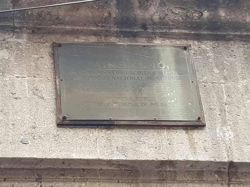 An additional House of Jaime Nunó Marker. Click for full size. An additional House of Jaime Nunó Marker image. Click for full size.