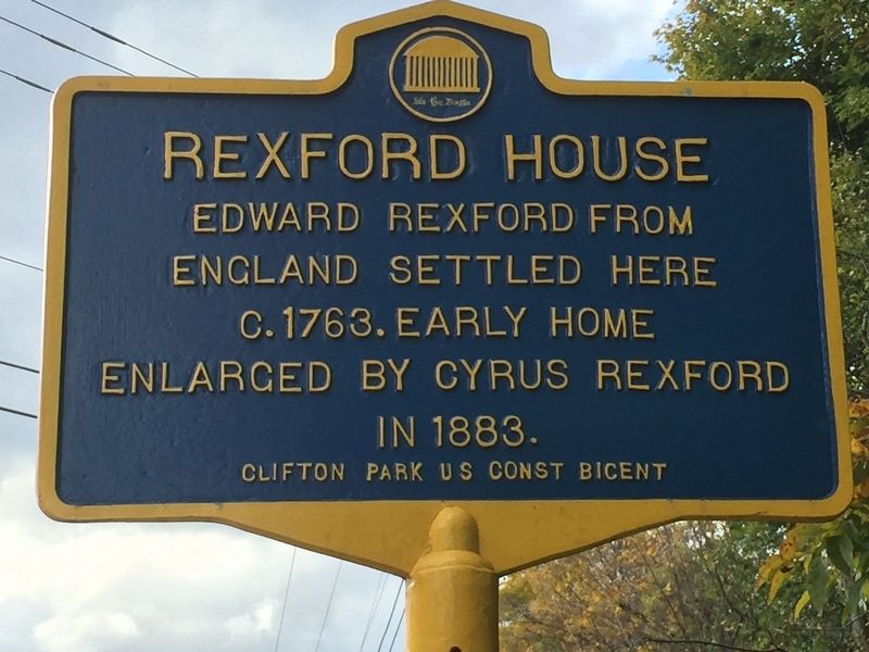Rexford House Marker image. Click for full size.
