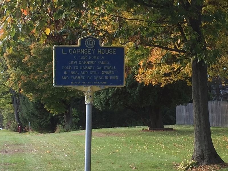 L Garnsey House Marker. Click for full size. L Garnsey House Marker image. Click for full size.