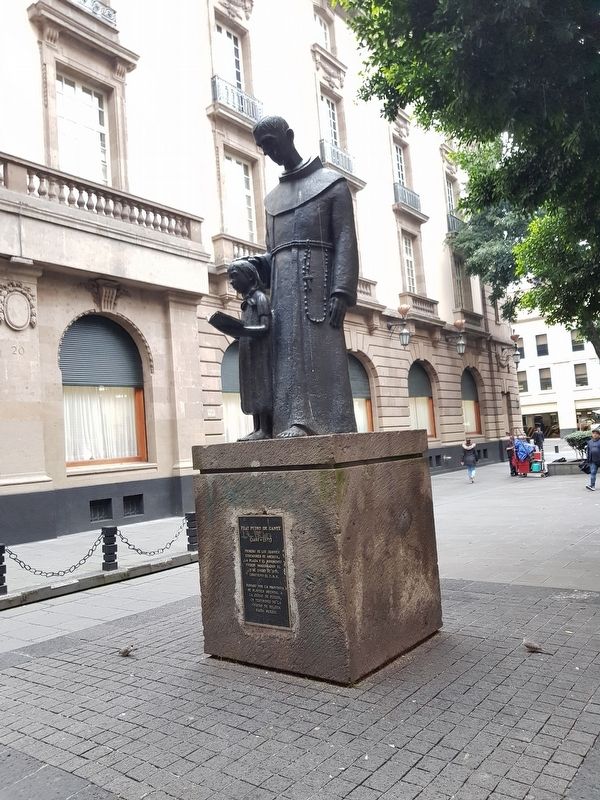 Friar Pedro de Gante Marker. Click for full size. Friar Pedro de Gante Marker image. Click for full size.