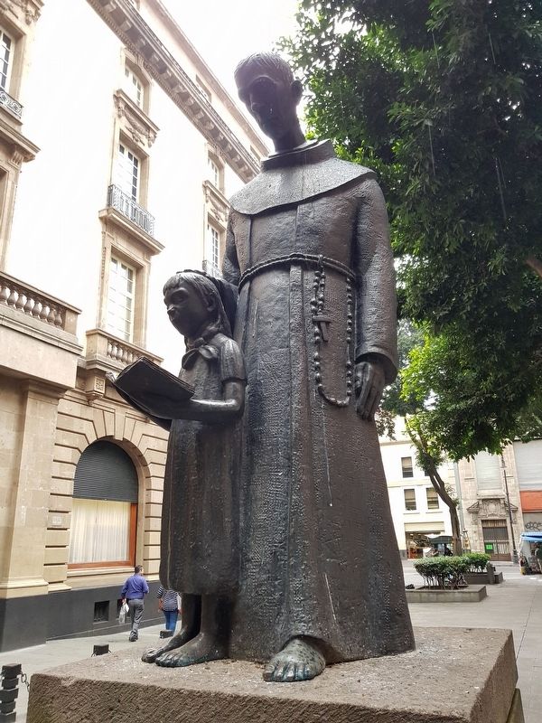 Friar Pedro de Gante. Click for full size. Friar Pedro de Gante image. Click for full size.