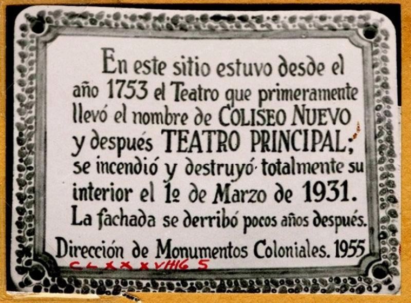 An additional missing Teatro Principal Marker image. Click for full size.