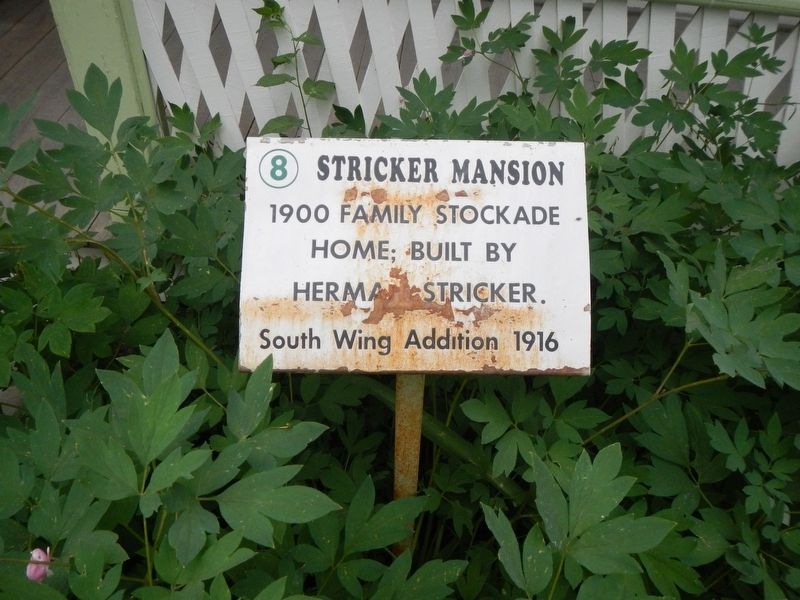 Stricker Mansion. Click for full size. Stricker Mansion image. Click for full size.
