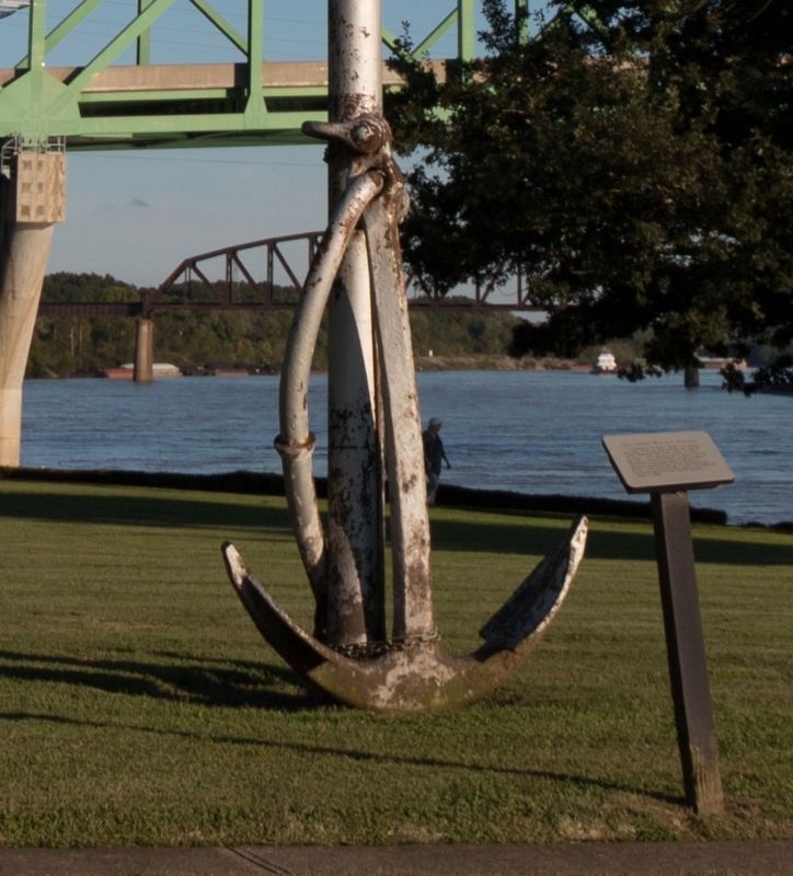 The Sallie Marmet Anchor and Marker image. Click for full size.