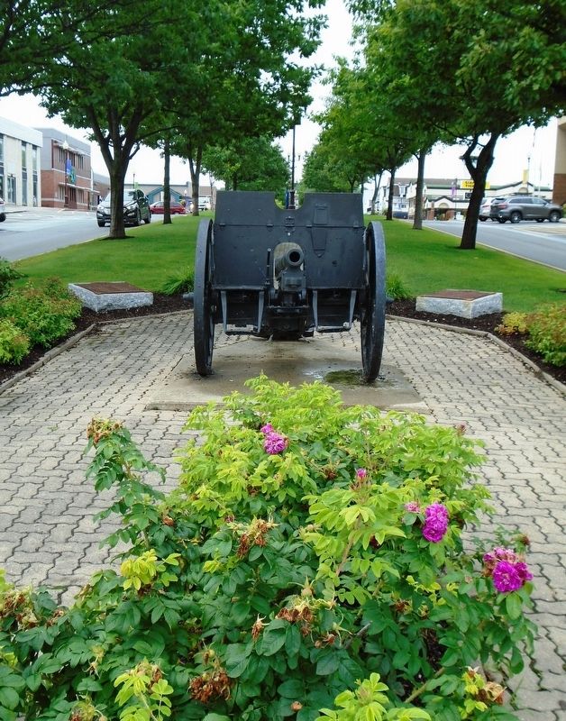 German 77mm Gun and World Wars Markers image. Click for full size.