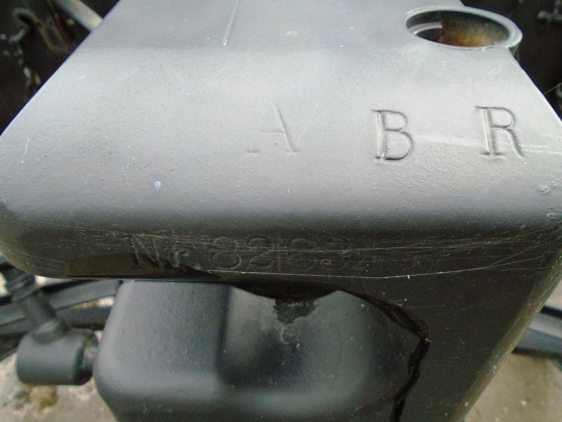 German 77mm Gun Breech Markings image. Click for full size.