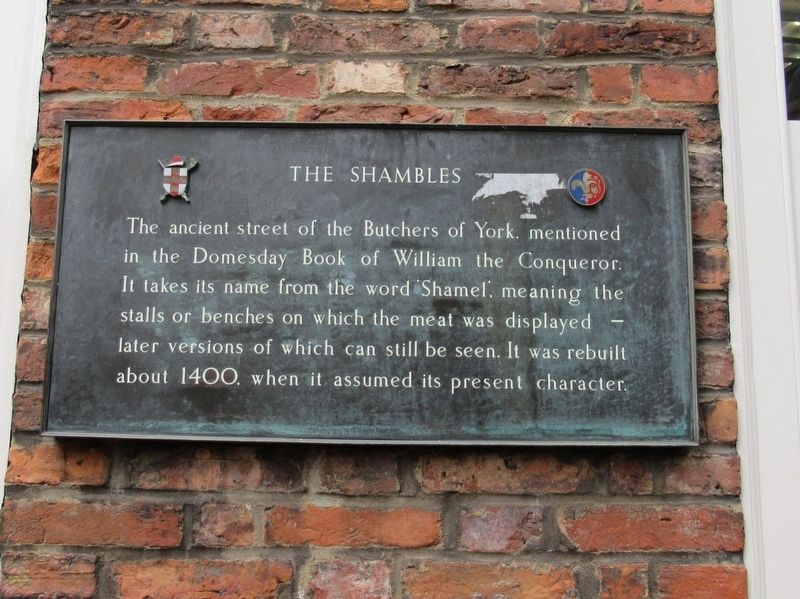 The Shambles Marker image. Click for full size.