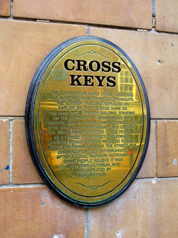 Cross Keys Marker image. Click for full size.