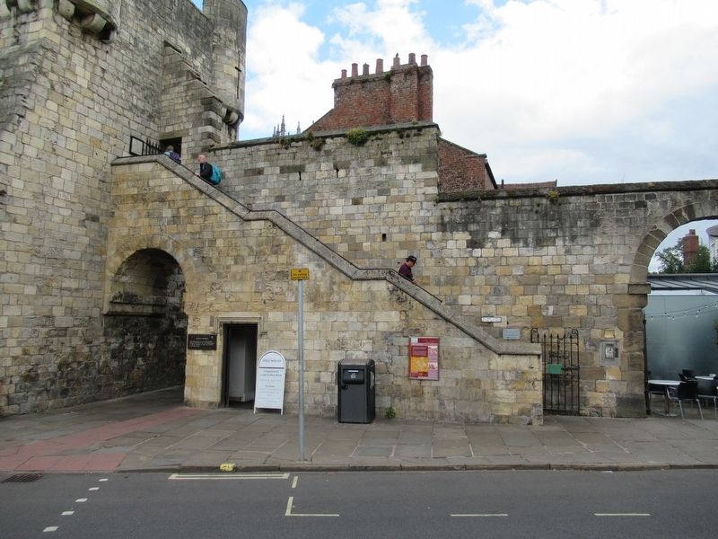 Bootham Bar Marker. Click for full size. Bootham Bar Marker image. Click for full size.
