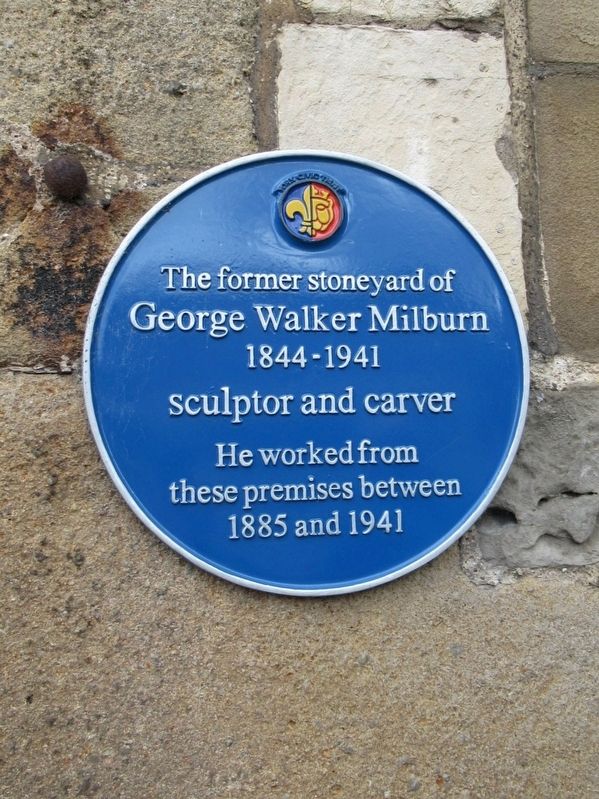 George Walker Milburn Marker image. Click for full size.