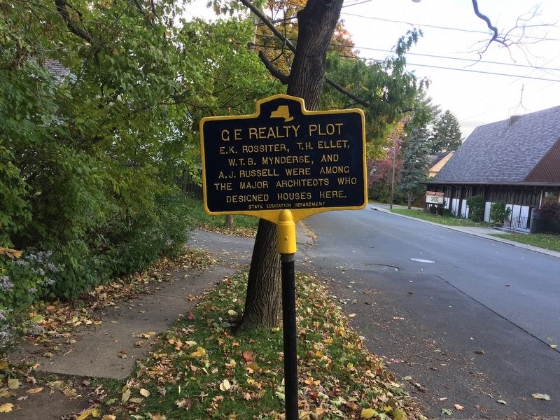 GE Realty Plot Marker. Click for full size. GE Realty Plot Marker image. Click for full size.