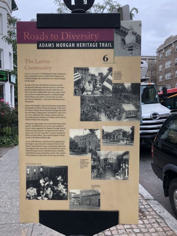 The Latino Community Marker. Click for full size. The Latino Community Marker image. Click for full size.