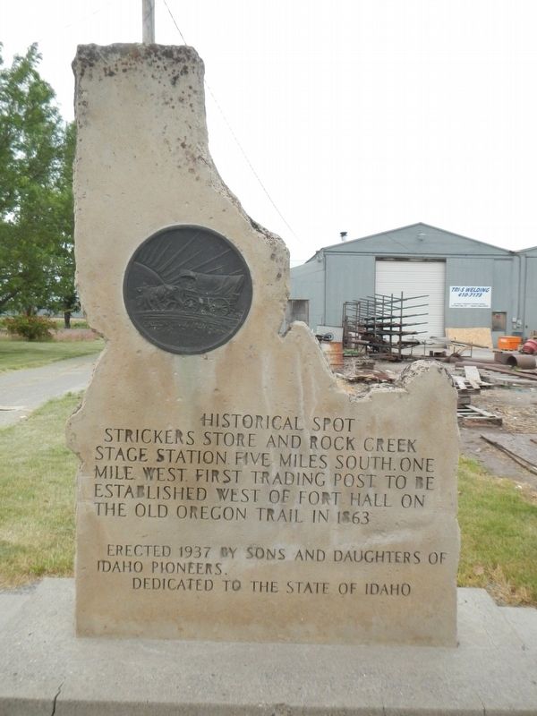 First Trading Post Marker image. Click for full size.