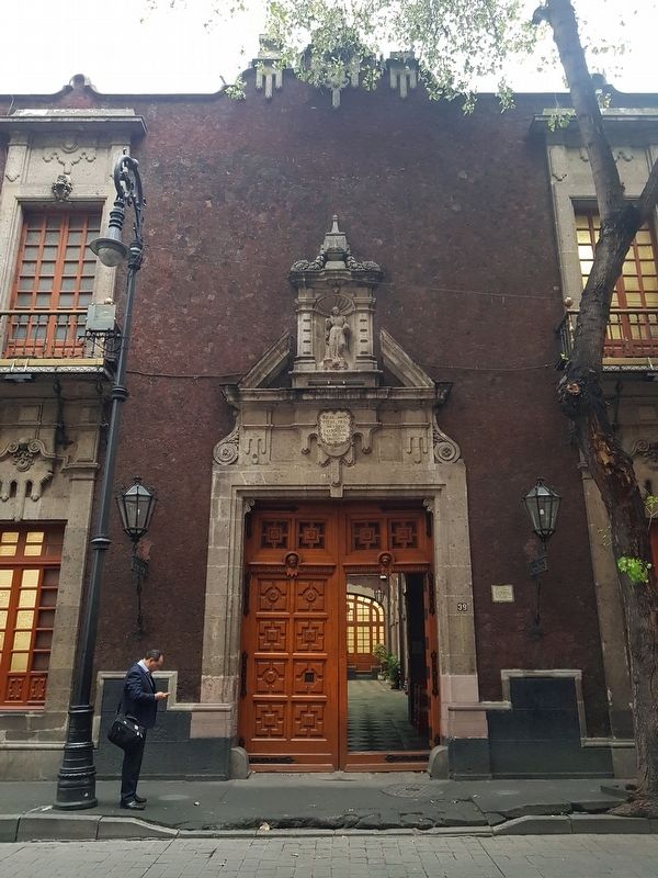 Hospital del Divino Salvador Marker. Click for full size. Hospital del Divino Salvador Marker image. Click for full size.