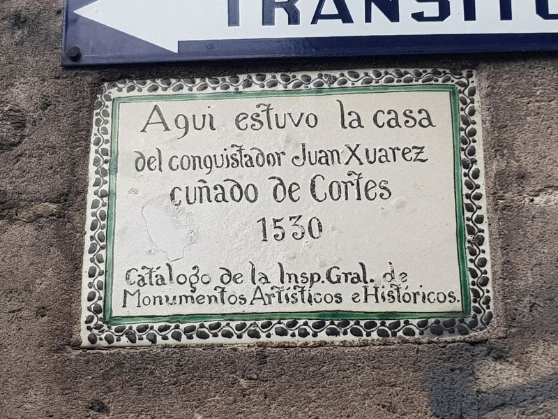 Juan Xuárez Marker. Click for full size. Juan Xuárez Marker image. Click for full size.