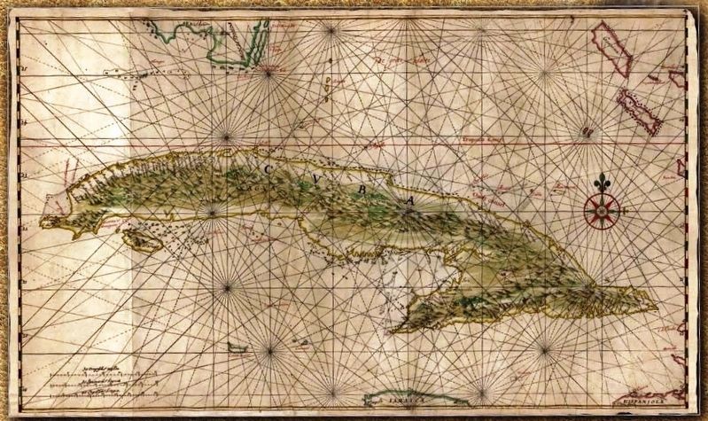 Marker detail: Port of Havana image. Click for full size.