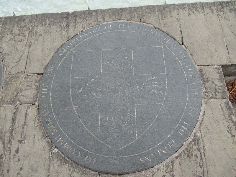 Foundation of York Fountain Marker. Click for full size. Foundation of York Fountain Marker image. Click for full size.