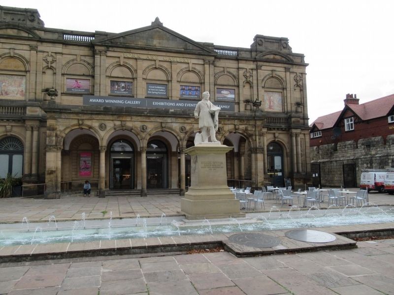 William Etty R.A. statue in front of the York Art Gallery. Click for full size. William Etty R.A. statue in front of the York Art Gallery image. Click for full size.