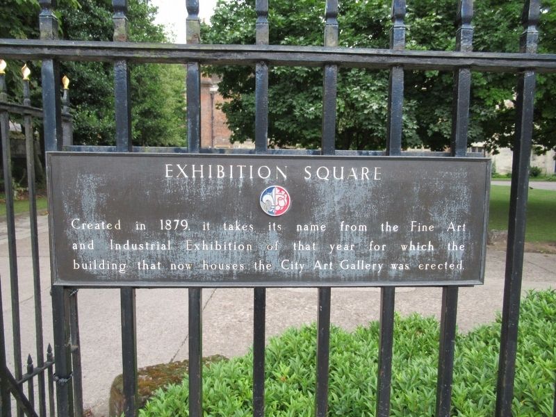 Exhibition Square Marker. Click for full size. Exhibition Square Marker image. Click for full size.
